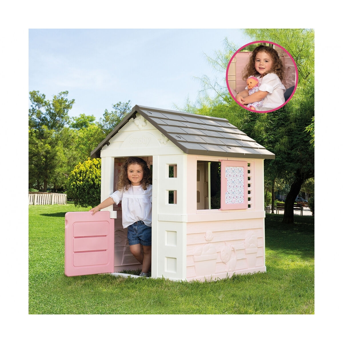 Игровой детский домик Smoby Corolle 127 x 110 x 98 cm-3
