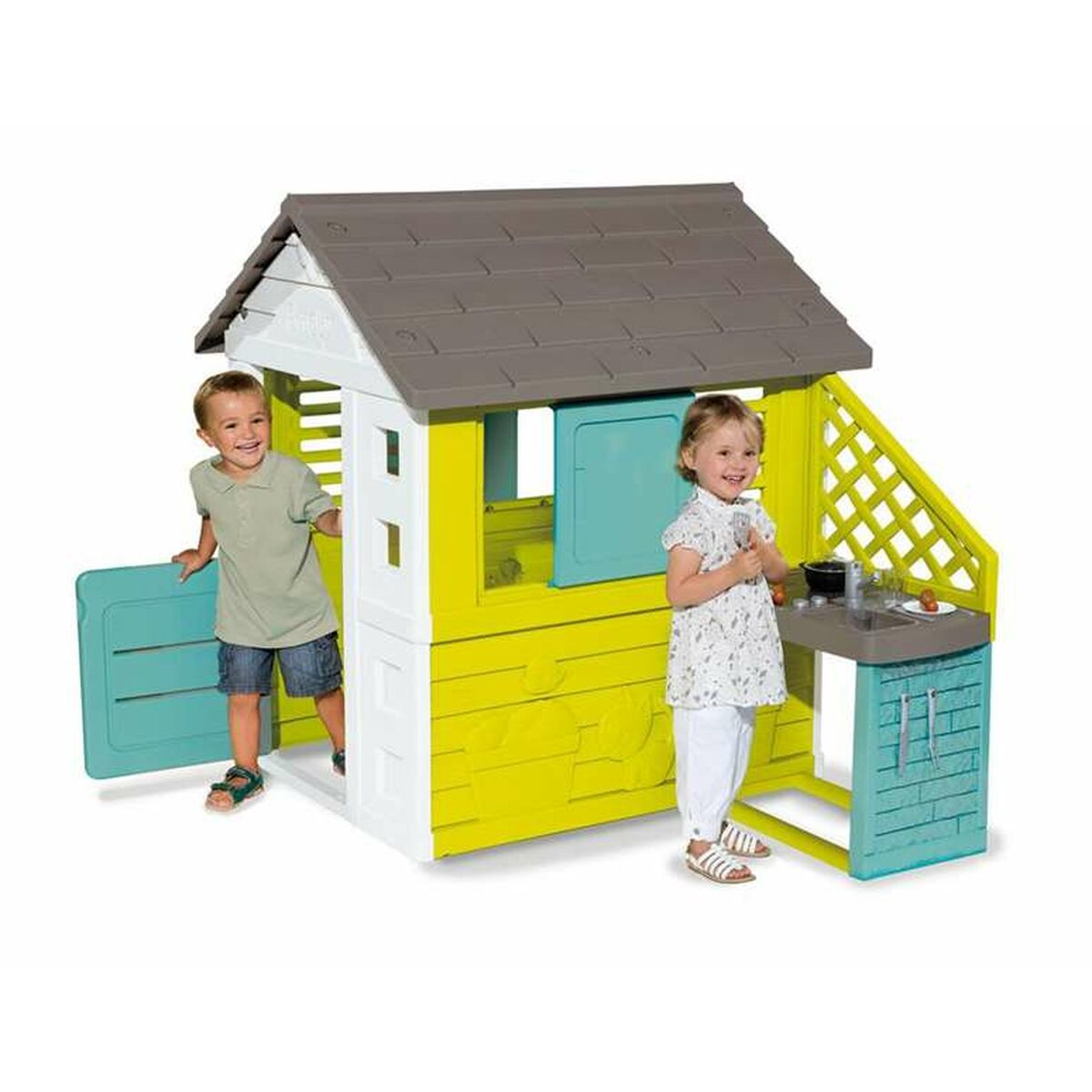 Игровой детский домик Smoby Pretty 145 x 127 x 110 cm-2