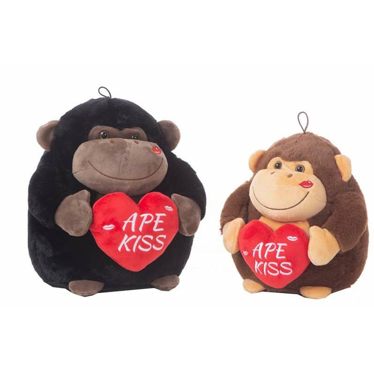 Peluş Maymun Öpücük 16 cm Goril