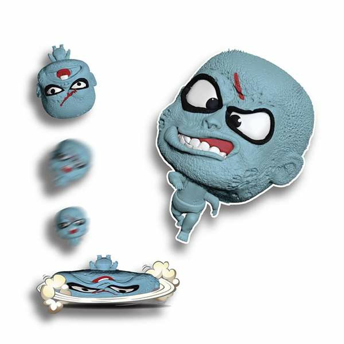 Bizak Splat Head 11 cm figurines-2