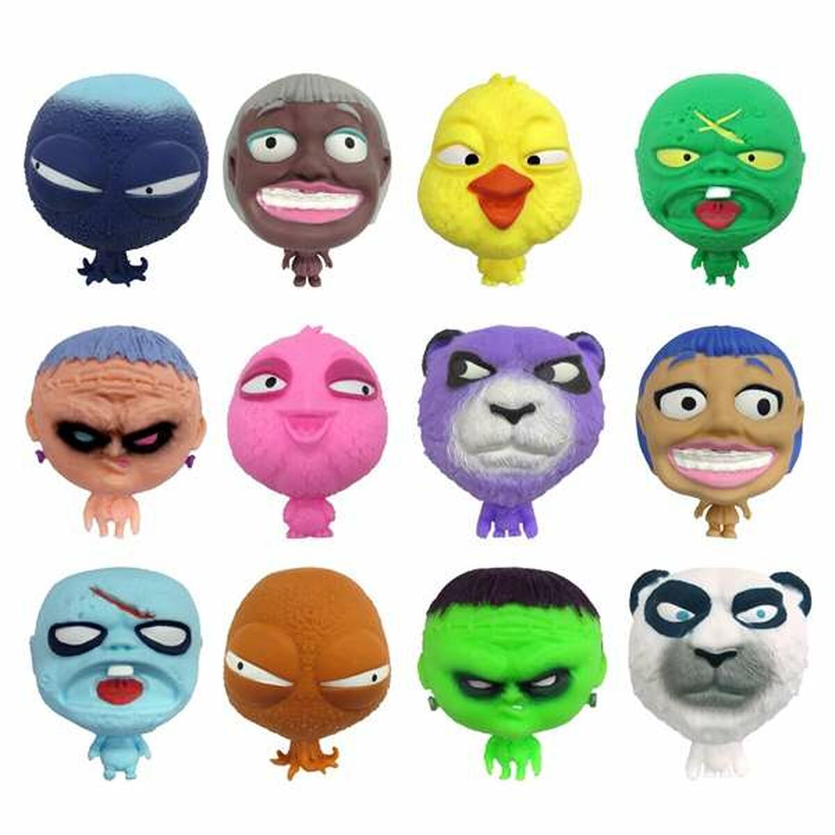 Bizak Splat Head 11 cm figurines-4