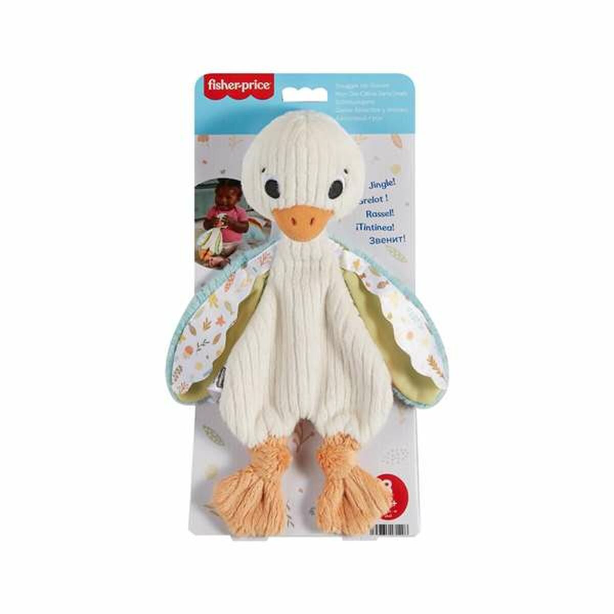 Плюшевая погремушка Mattel Oca Lovey-4