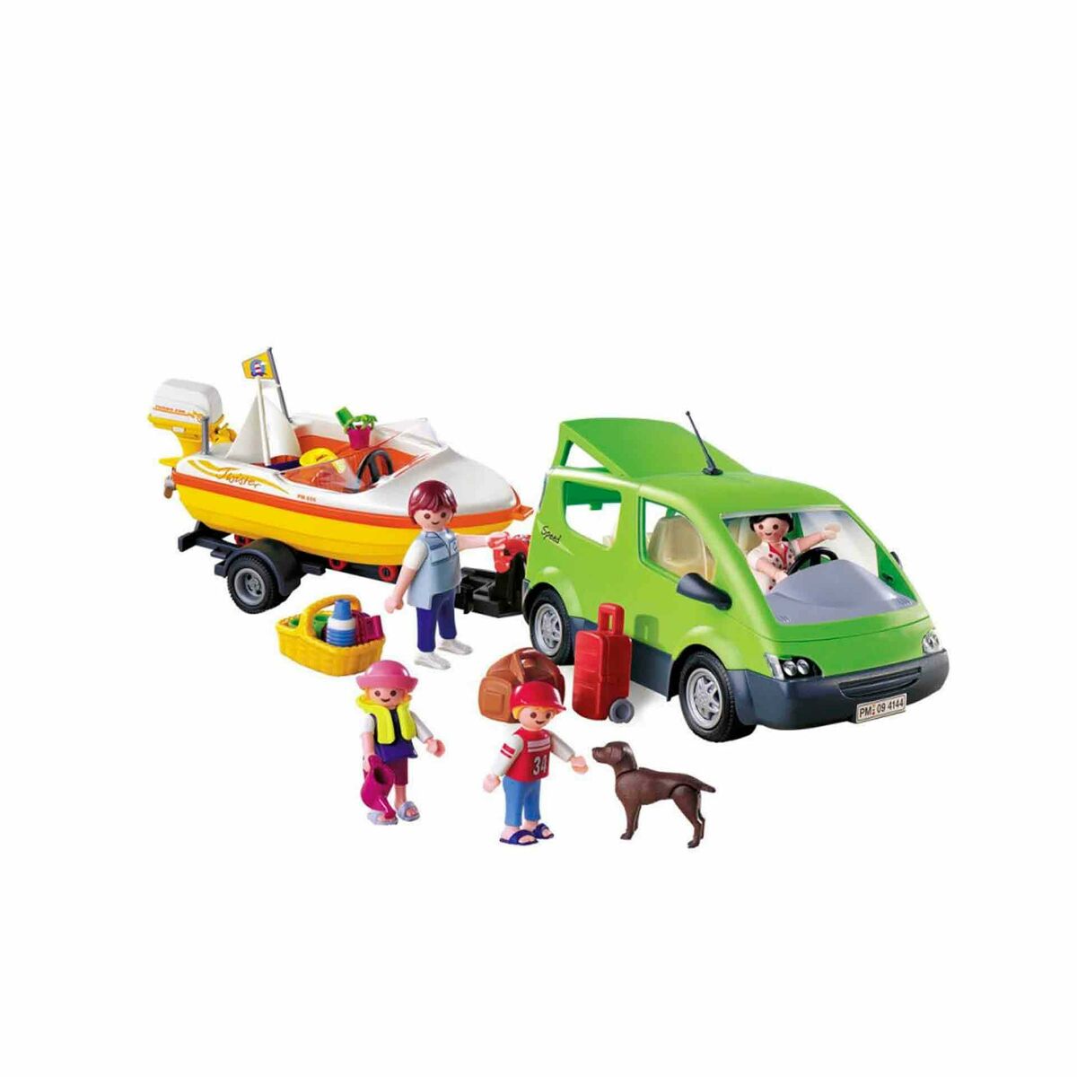 Набор машинок Playmobil Family Fun 76 Предметы-2