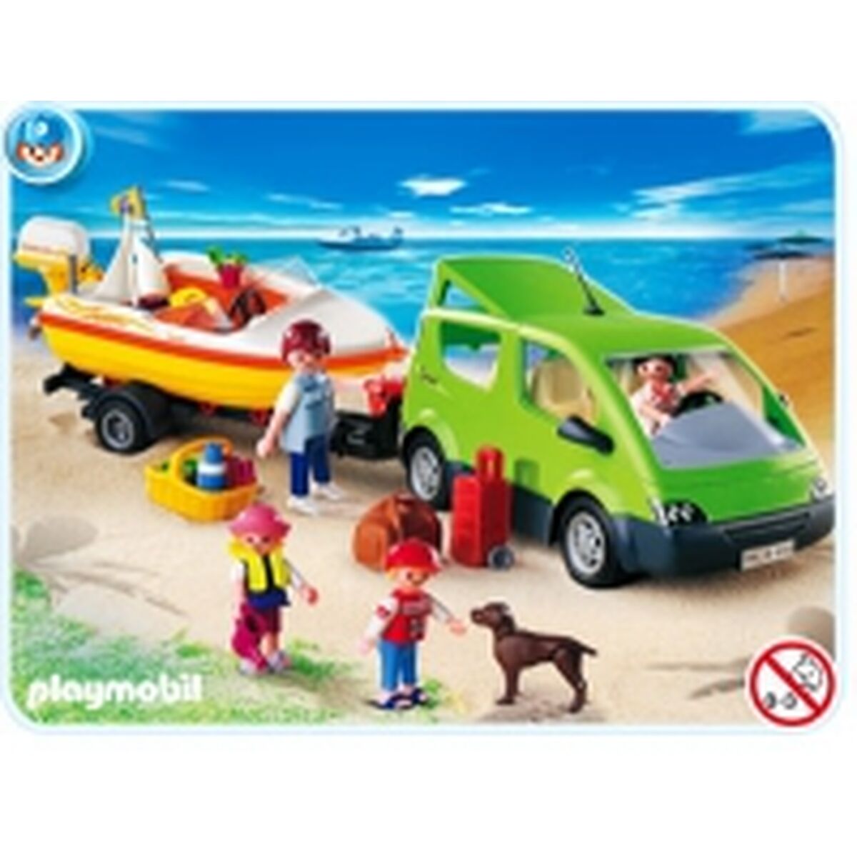 Набор машинок Playmobil Family Fun 76 Предметы-4