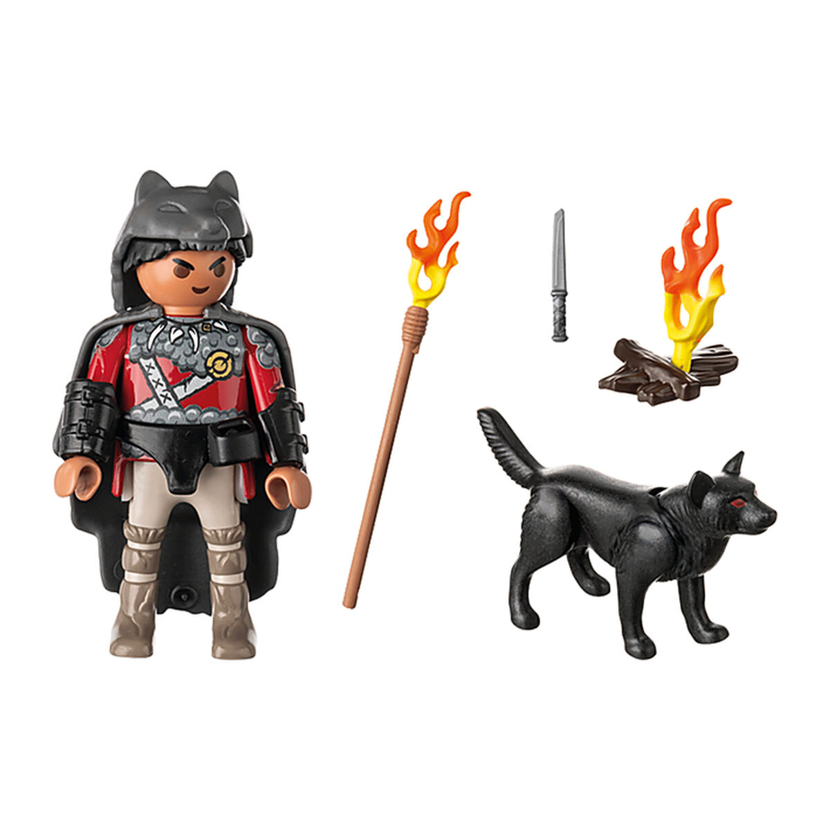 Сочлененная фигура Playmobil Волк Воин 12 Предметы-2