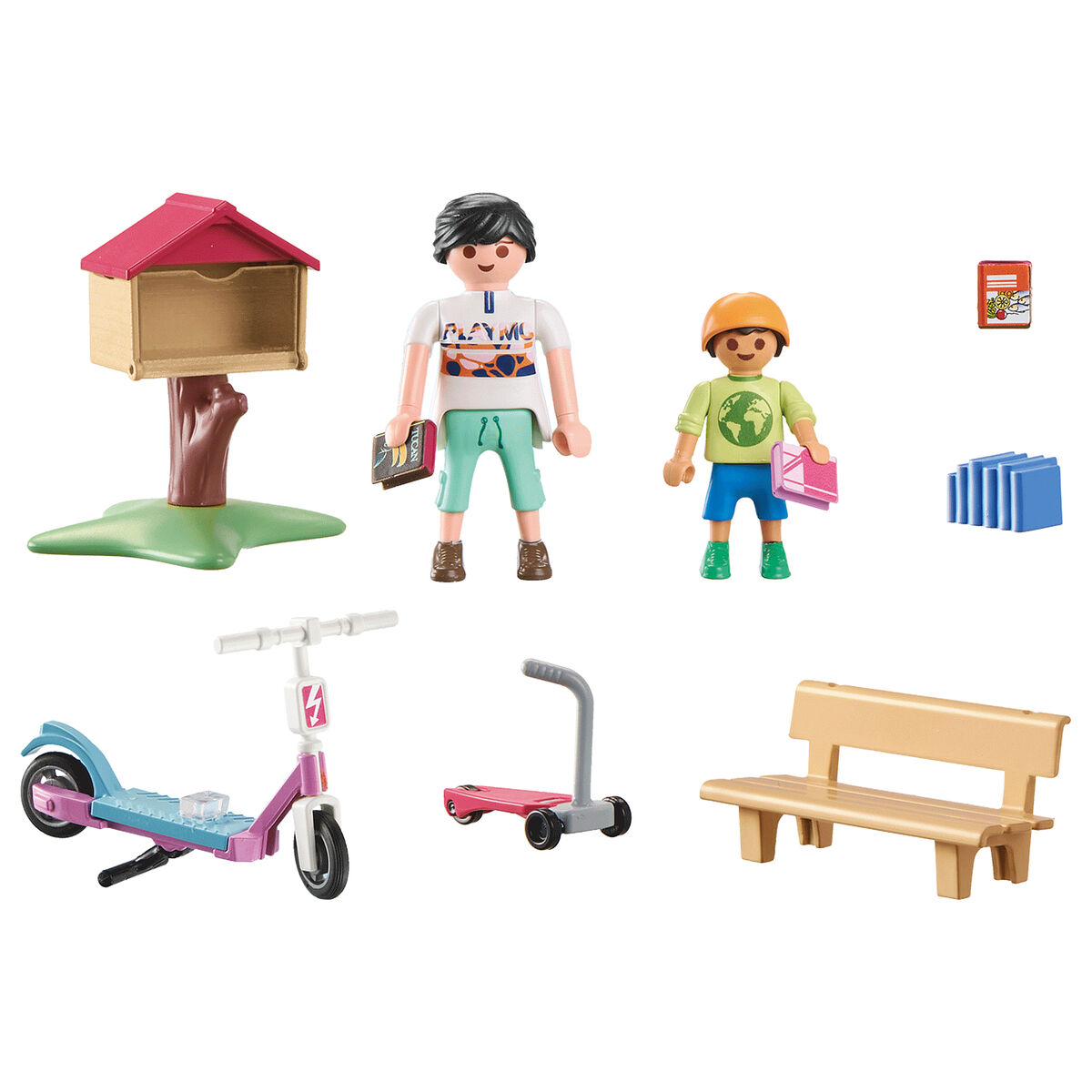 Playset Playmobil Color Мотоцикл 25 Предметы-2