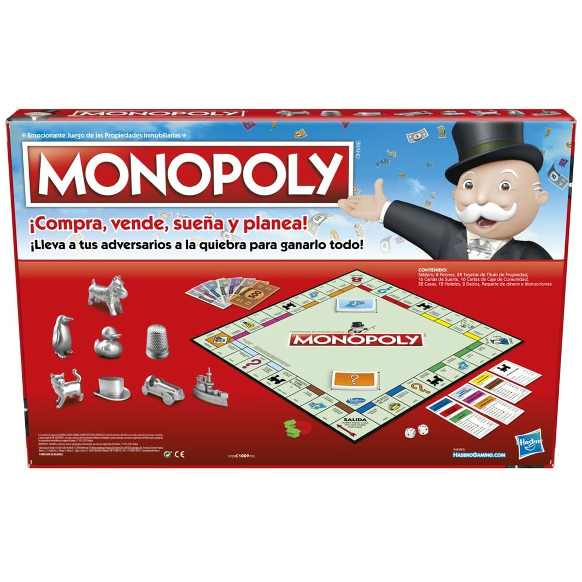 Настольная игра Hasbro Monopoly Clasico Madrid ES-5