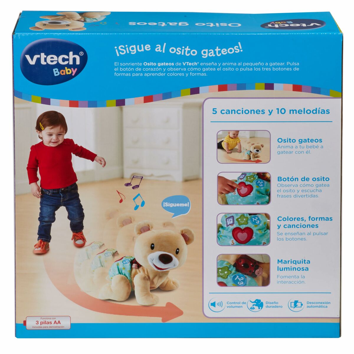 Plush toy that makes Vtech Bear sounds-4