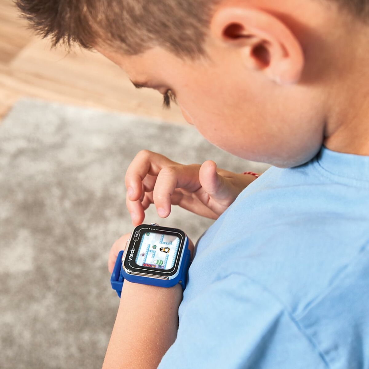 Детские часы Vtech Kidizoom Smartwatch Max 256 Мб Интерактив Синий-4