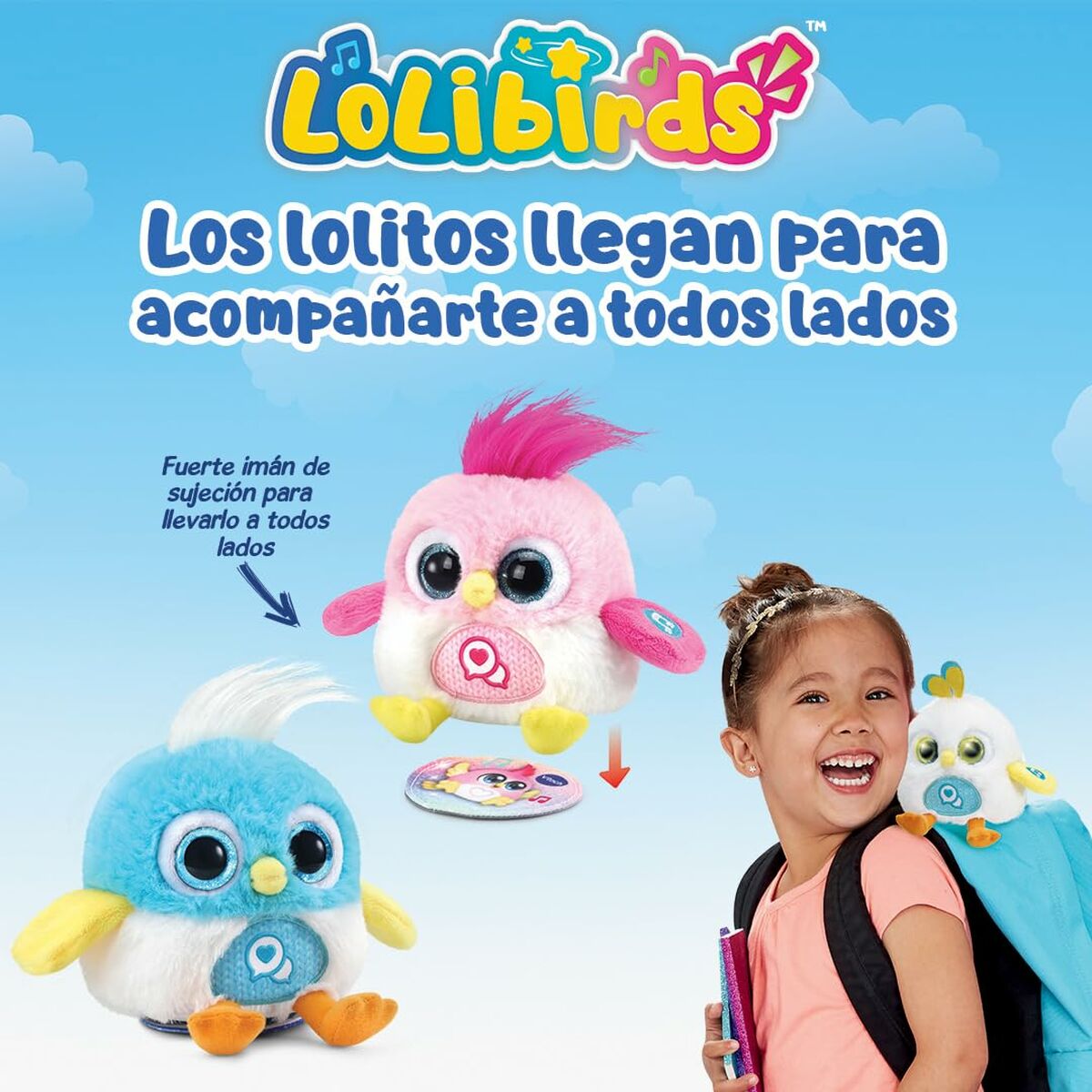 Plush Toy Making Vtech Lolibirds Lolito Pink Sounds-7