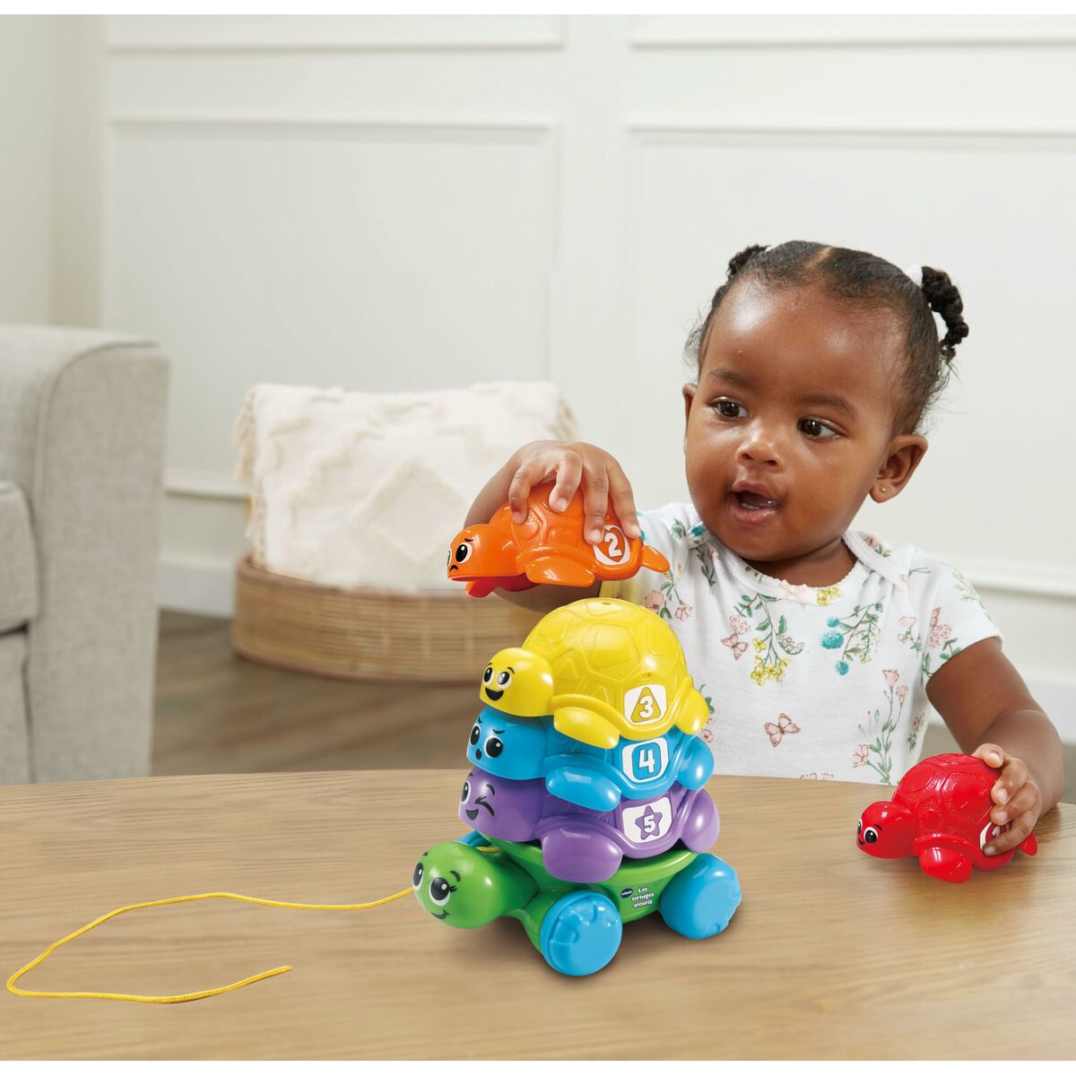 Детская игрушка Vtech 17,5 x 11,5 x 24 cm Черепаха Радужная-5