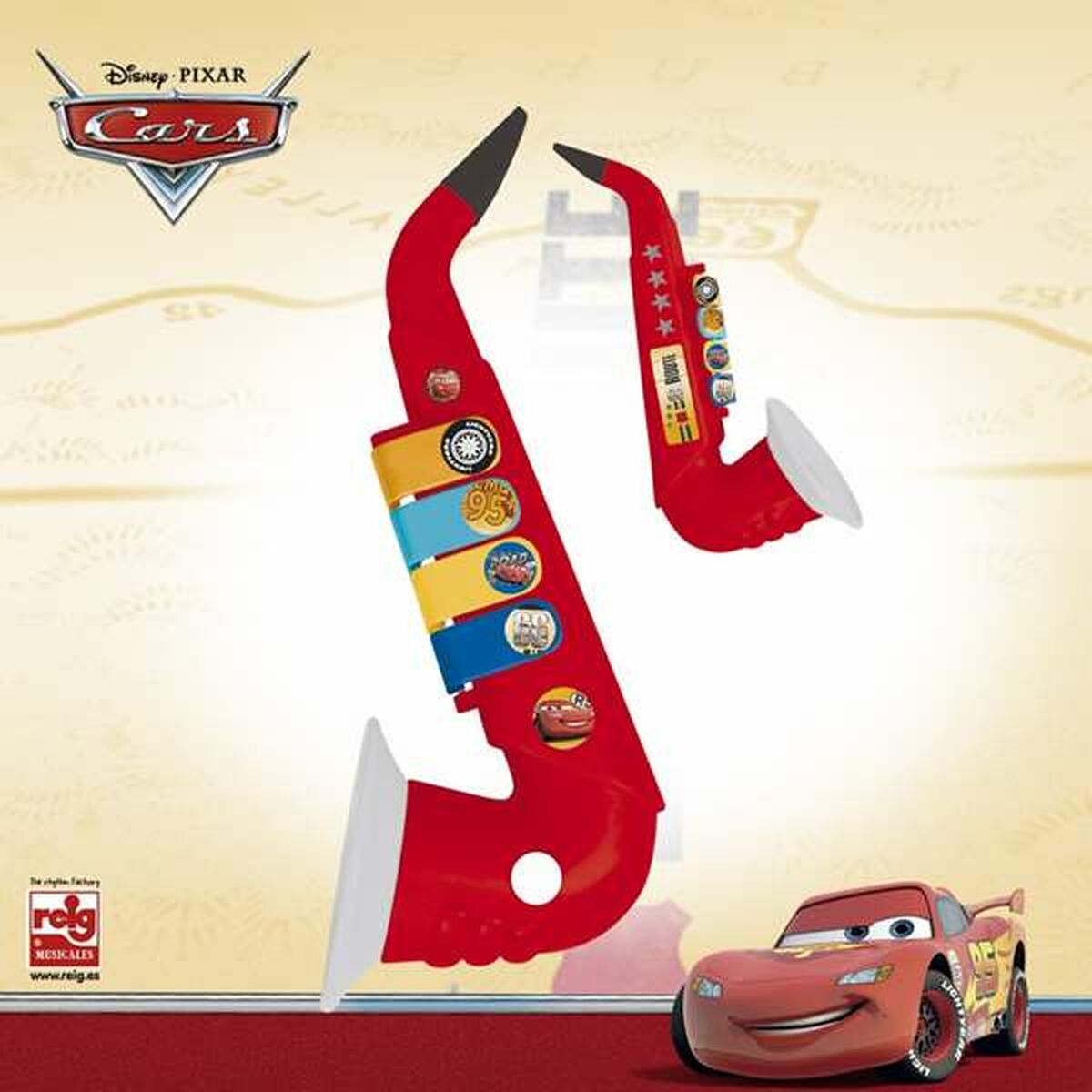 Reig 29 cm 4-note saxophone-5