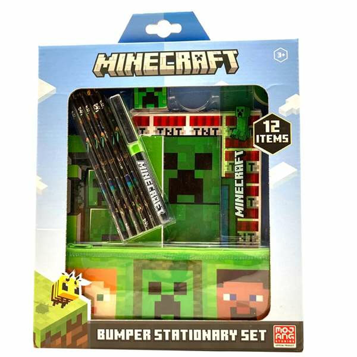 Канцелярский Набор Minecraft 29,5 x 25 x 3 cm 12 Предметы-2