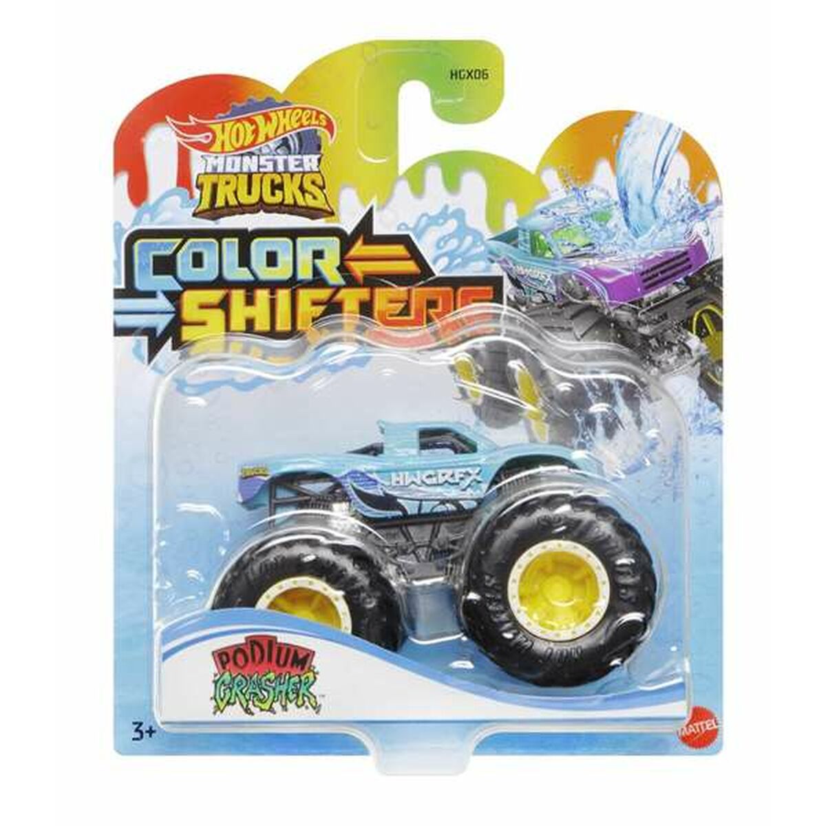 Автомобиль Hot Wheels Monster Trucks-2