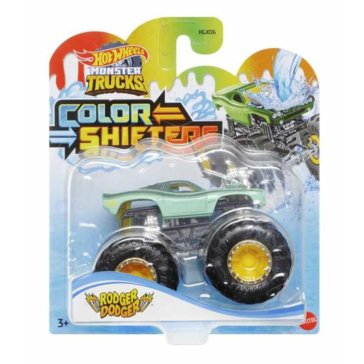 Автомобиль Hot Wheels Monster Trucks-6