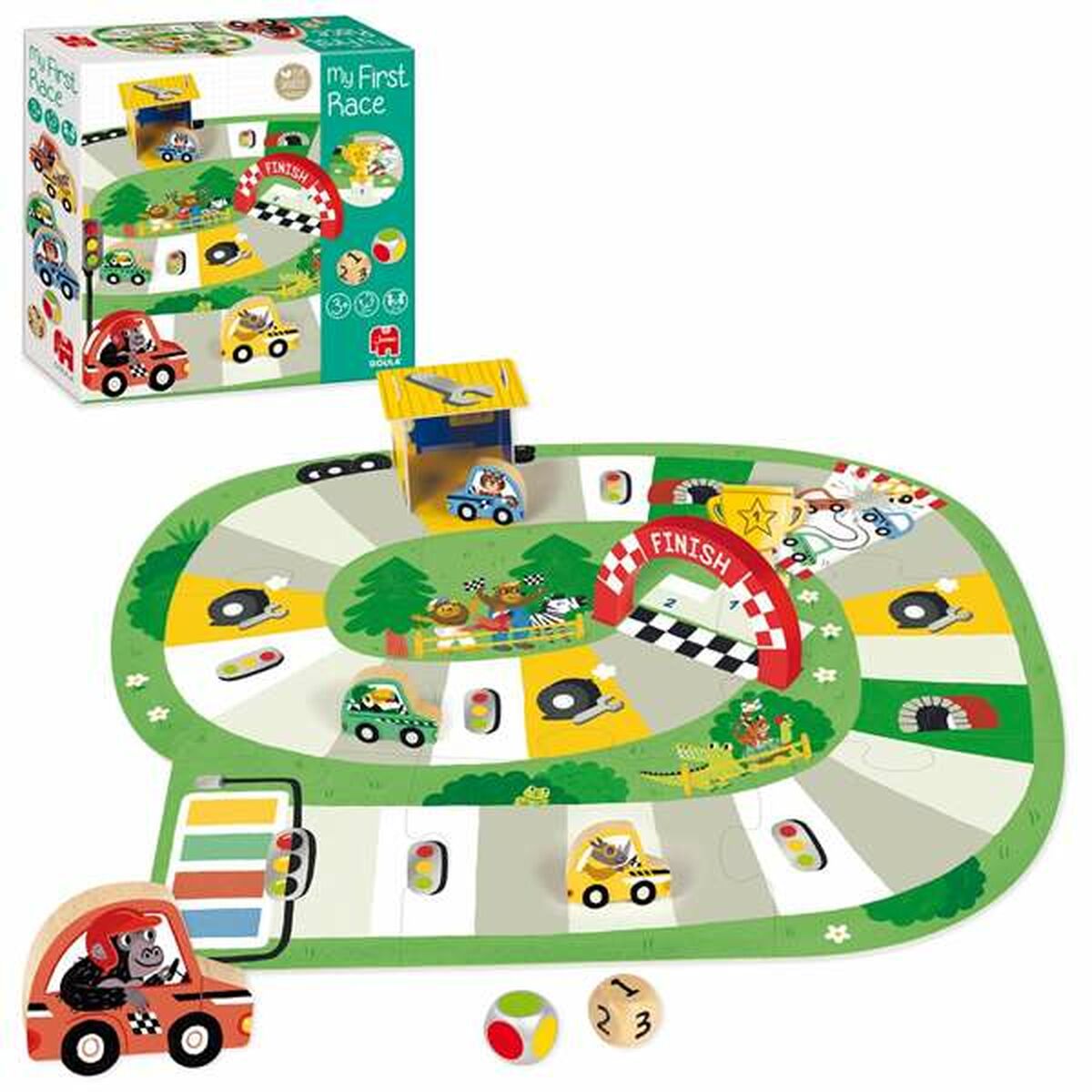 Настольная игра Diset My First Race-2