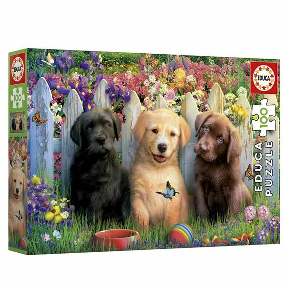 Головоломка Educa Doggies 100 Предметы-2