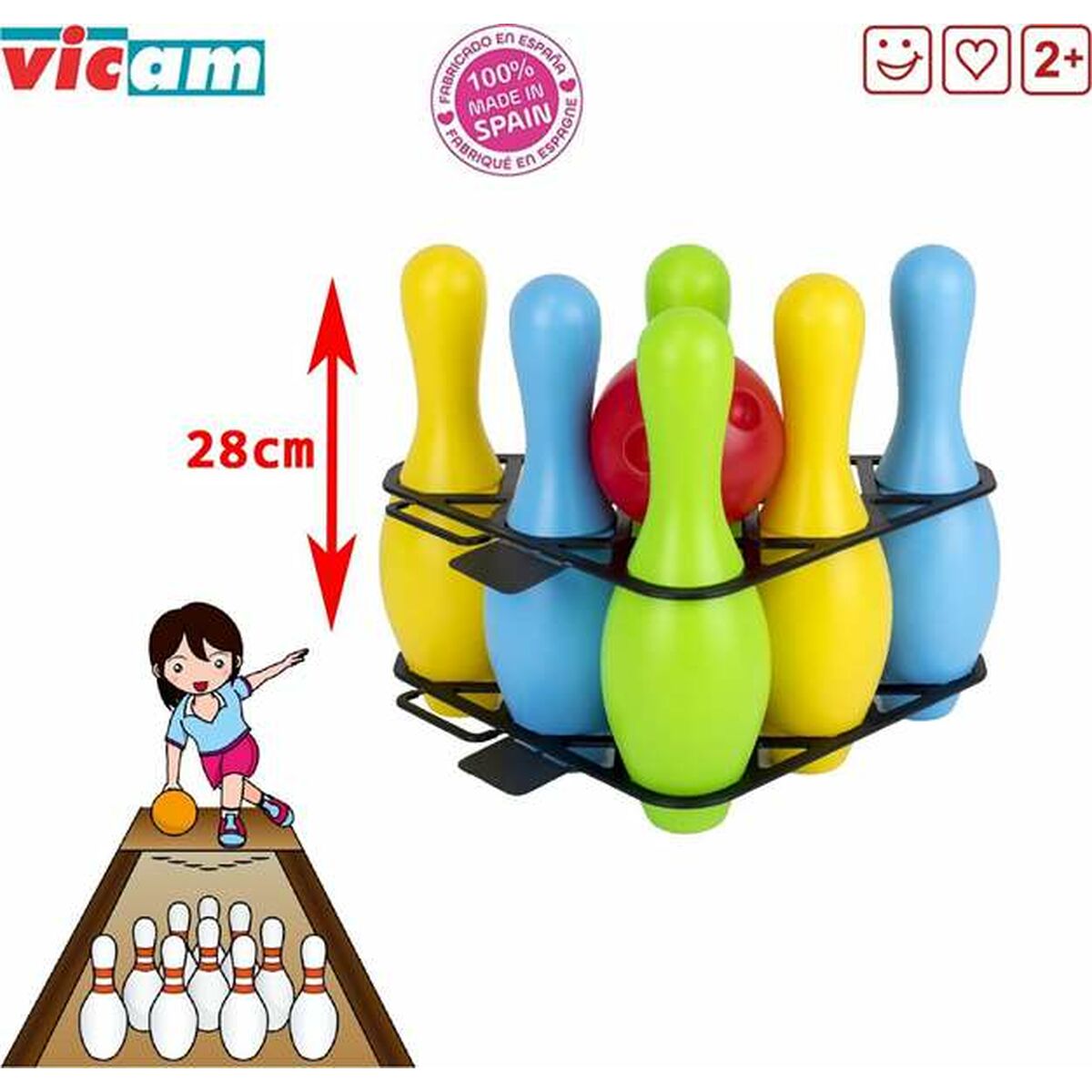 Набор мячей 28 cm-3