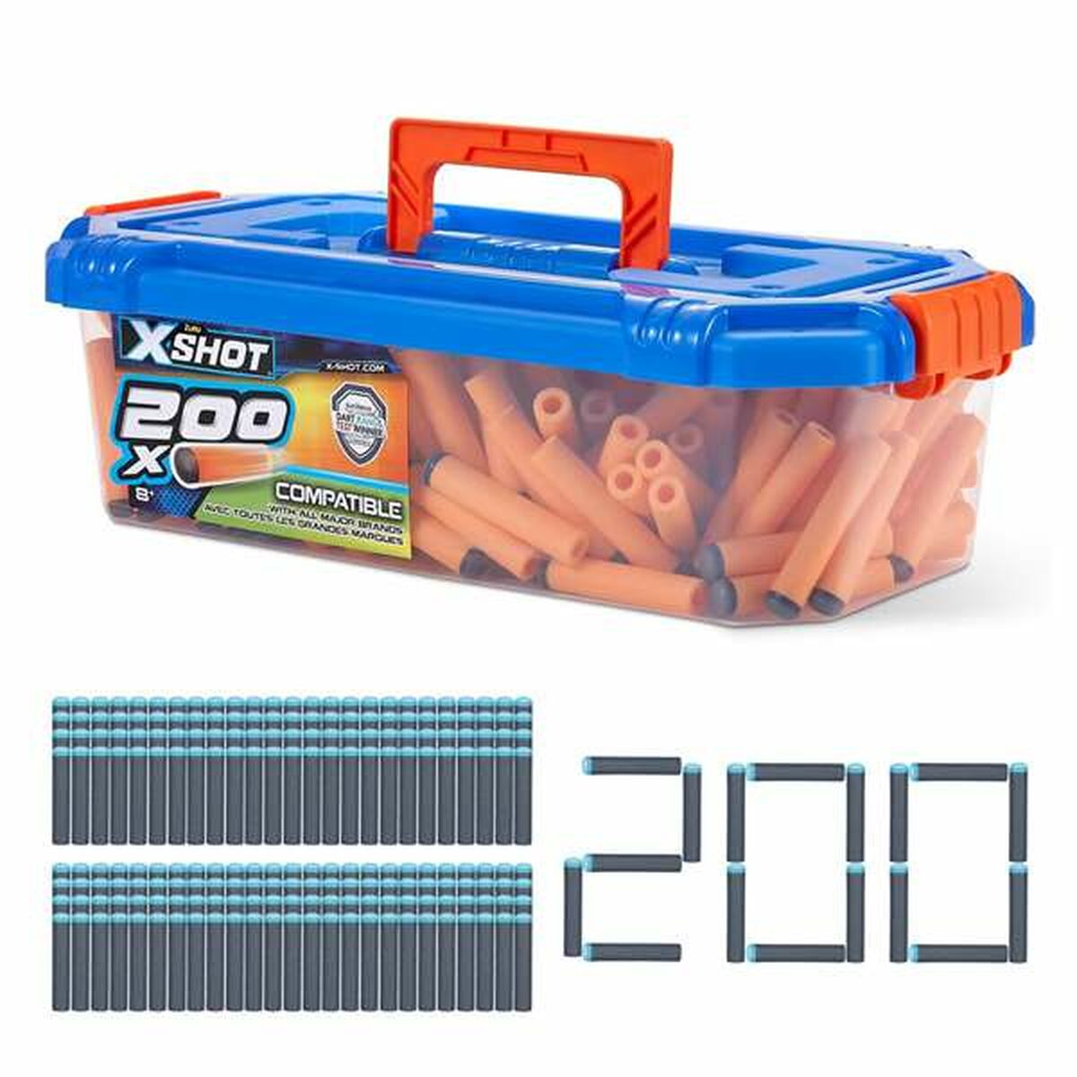 Darts Zuru X-Shot 200 Items-4