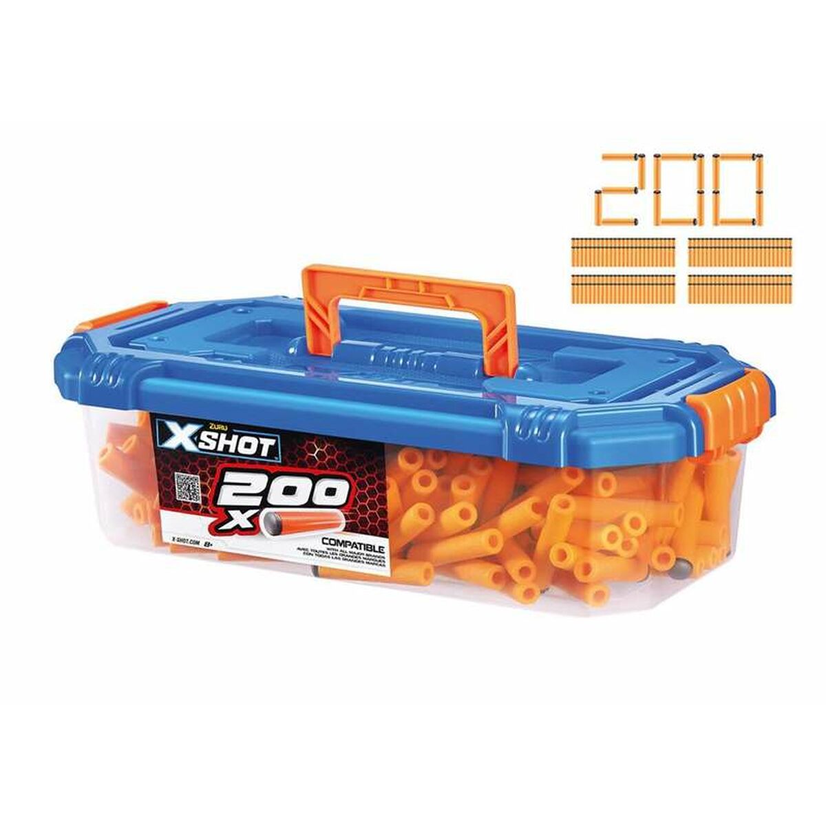 Darts Zuru X-Shot 200 Items-5
