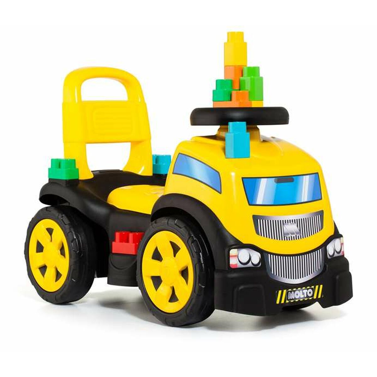 Машинка-каталка Moltó Trucks and blocks 89 cm-5