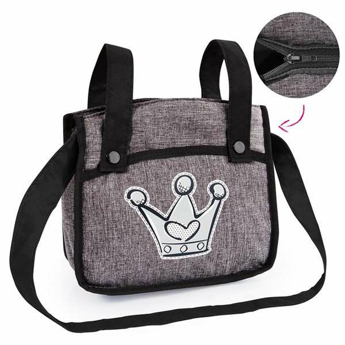 Reig Combi Neo Pro 86 x 79 x 42 cm Doll Stroller Grey-5