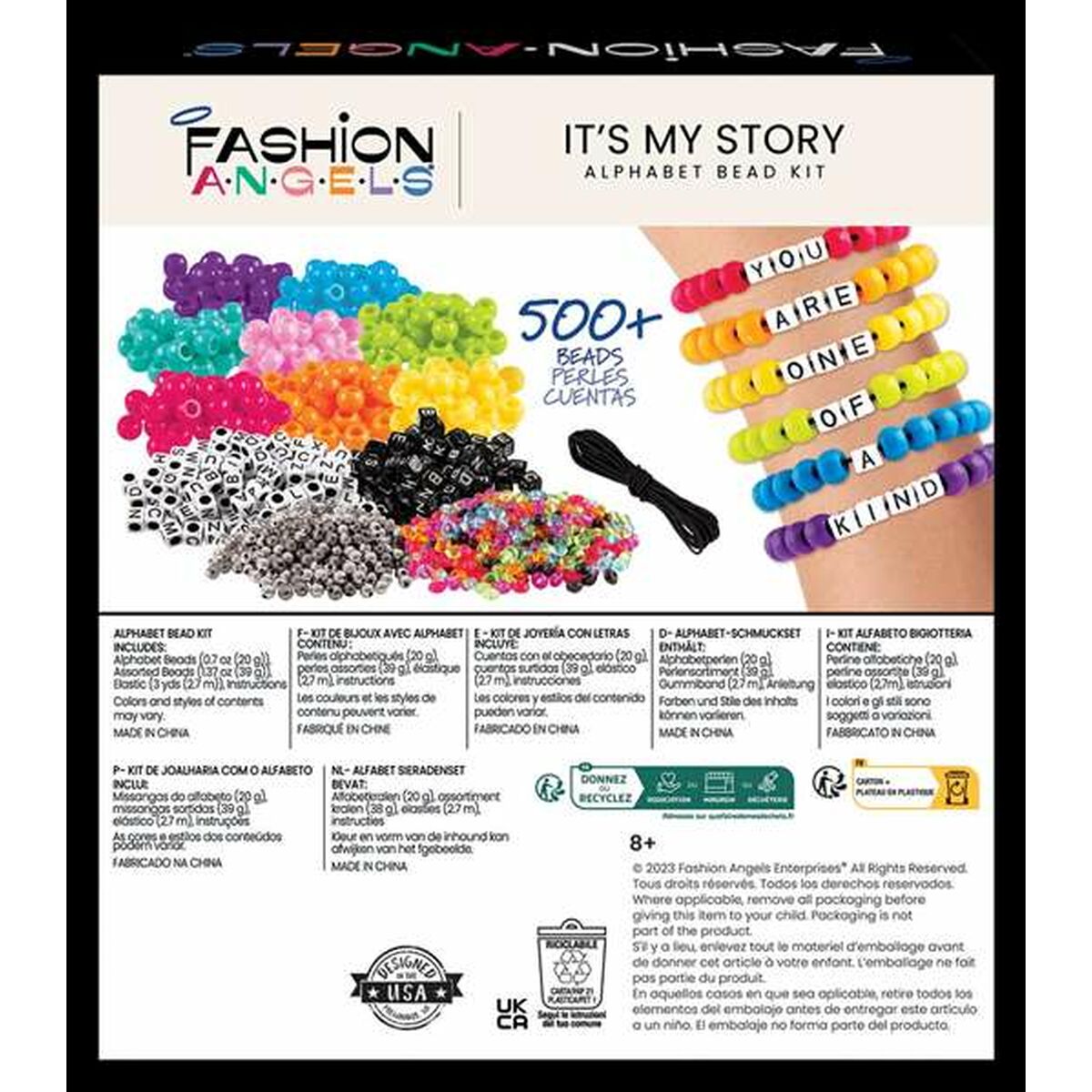 Crayola It's my own story bracelet kit-5