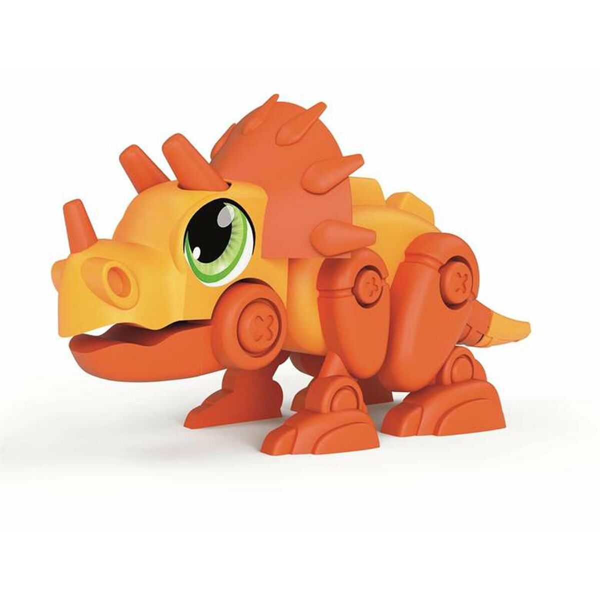 Строительный набор Clementoni Dino Bot Triceratops 20 x 20 x 6 cm-2