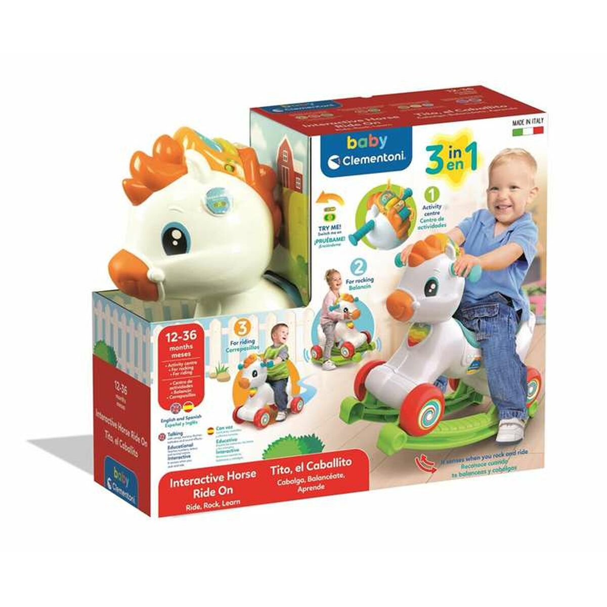 Clementoni Tito 54 x 46 x 18.5 cm Horse-2