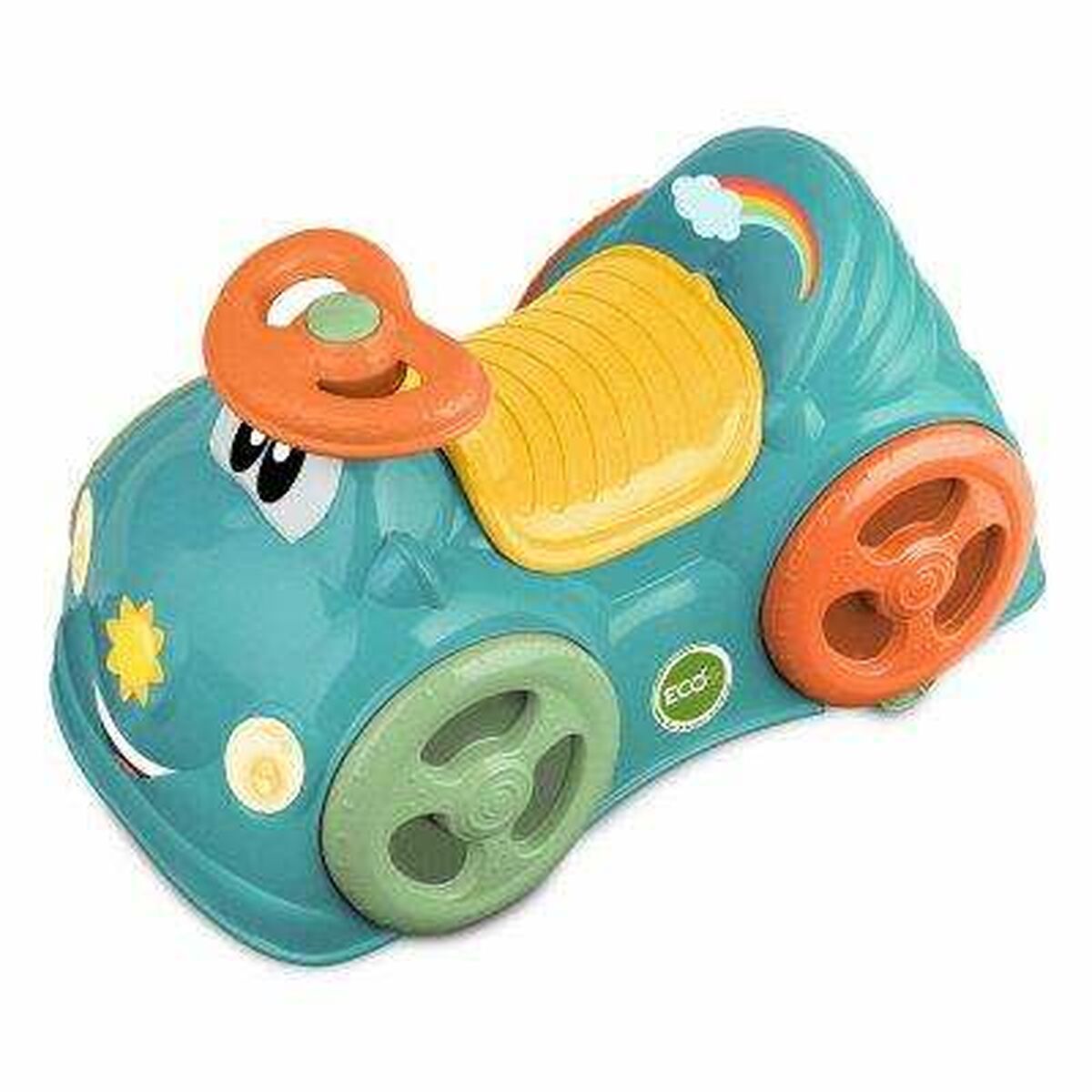 Машинка-каталка Chicco All Round бирюзовый 26 x 52 x 43 cm-5