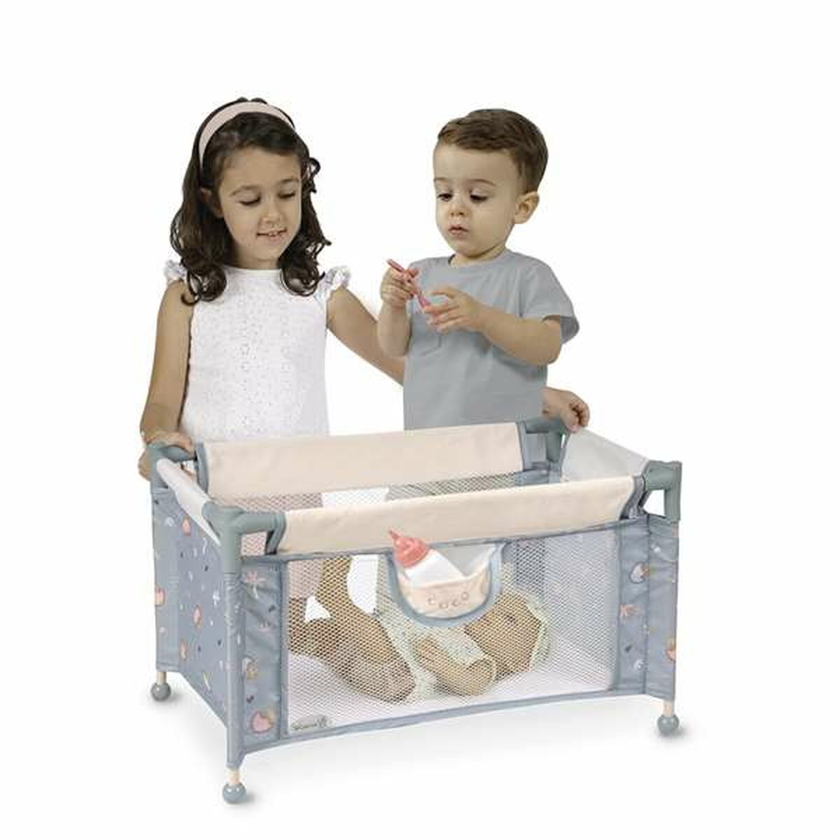 Decuevas Coco Travel Cot 50 x 29 x 30 cm Blue-2