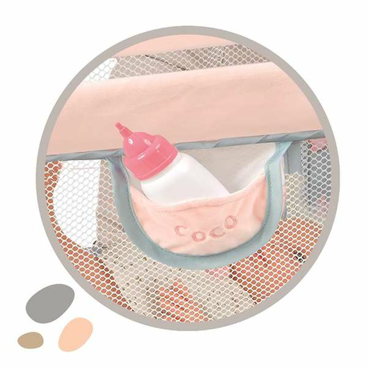 Decuevas Coco Travel Cot 50 x 29 x 30 cm Blue-3