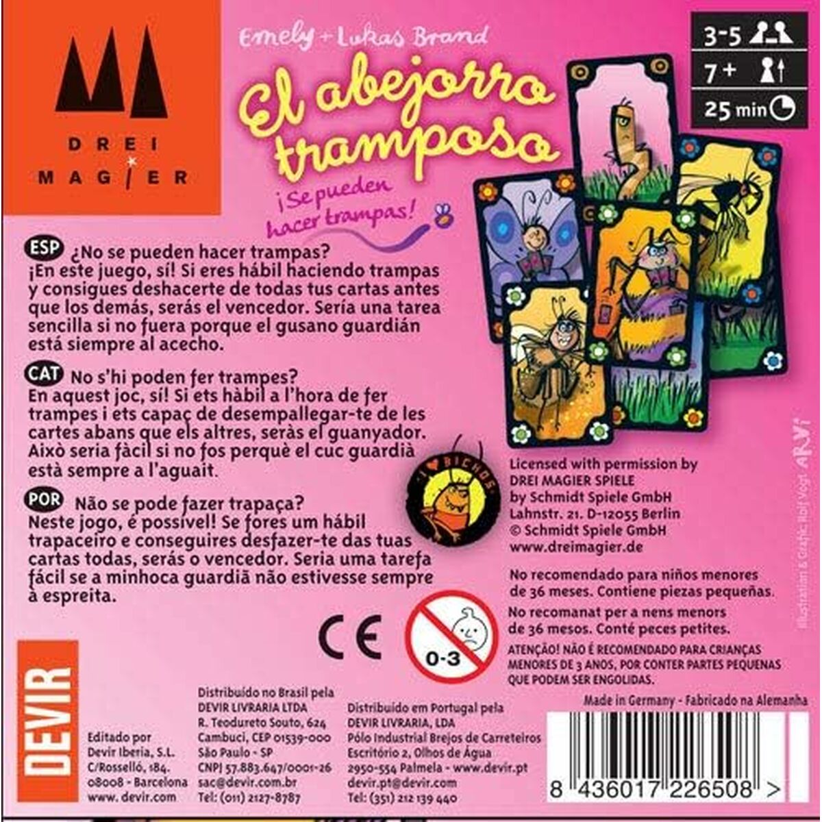Эротические карты Devir El Abejorro Tramposo-2