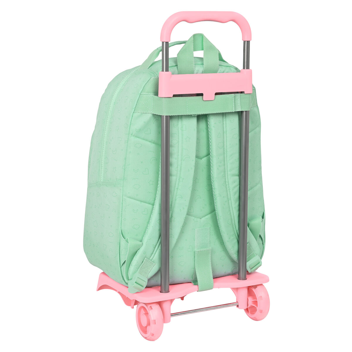 Mochila escolar com rodas BlackFit8 Moon 32 x 42 x 15 cm-3