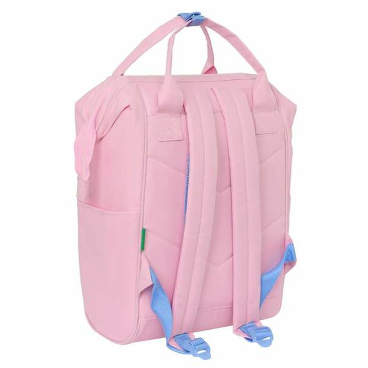Mochila de escola Benetton Pink 27 x 40 x 19 cm-2