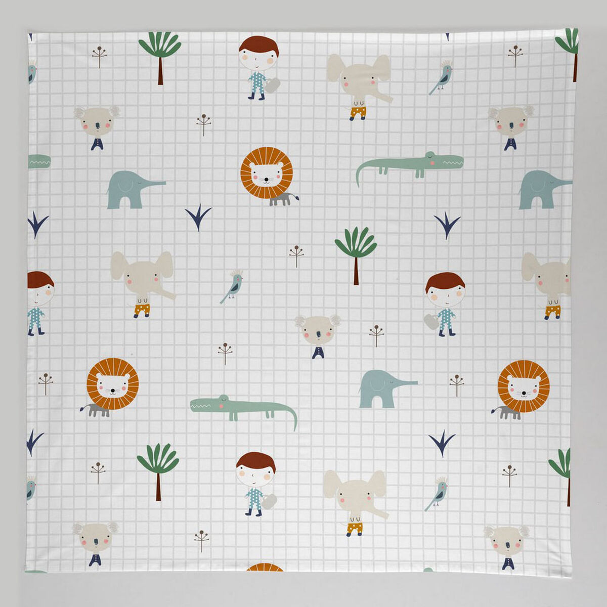 Муслин Haciendo el Indio Jungle (120 x 120 cm)-4