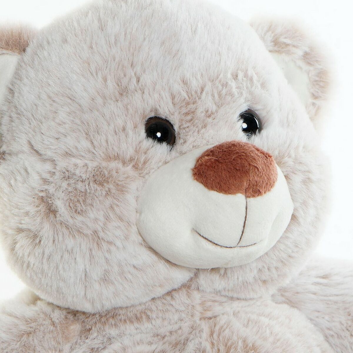 Plush DKD Home Decor Brown Beige Multicolored Plastic Bear 29 x 24 x 29 cm-3