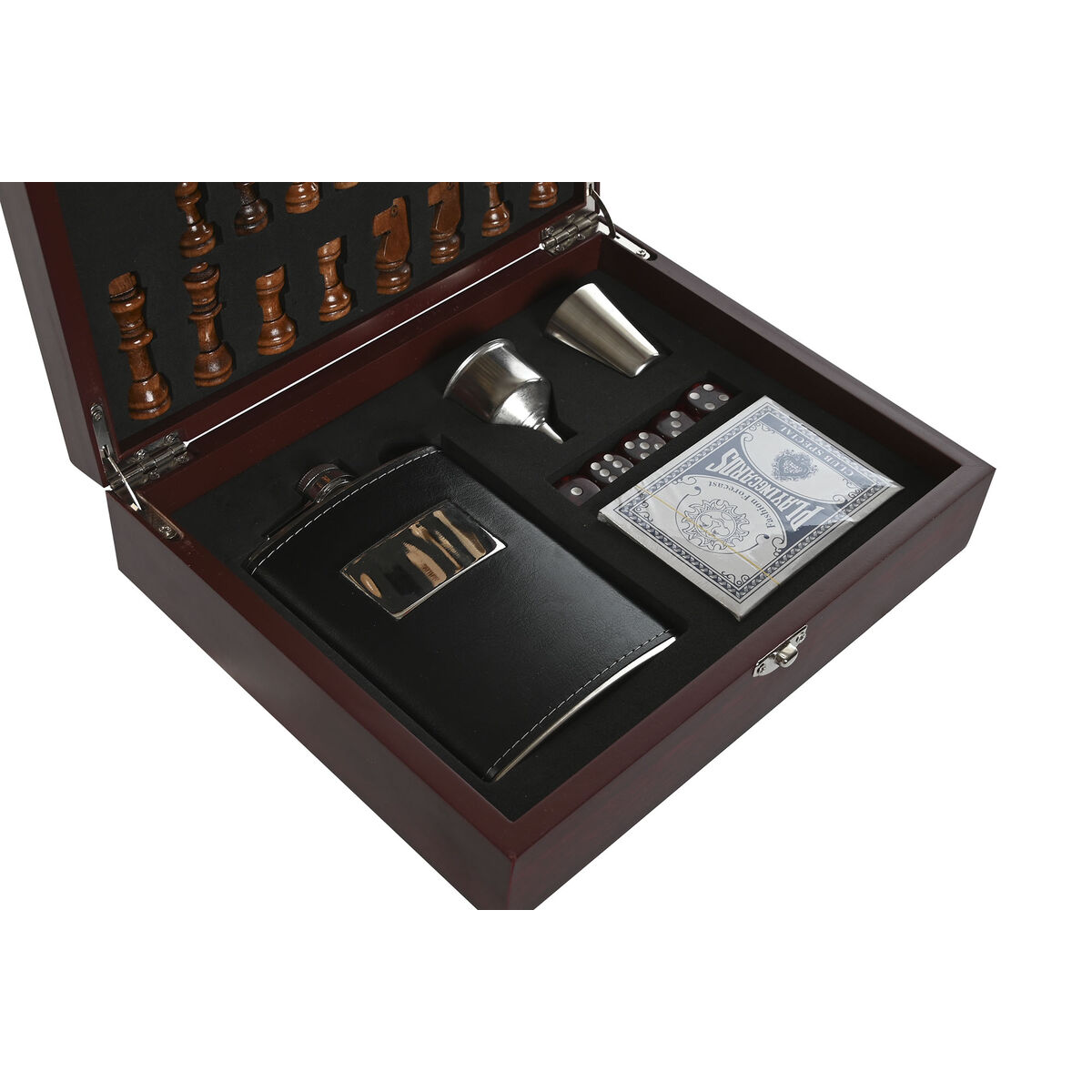 Игр Home ESPRIT Деревянный MDF 24 x 19 x 7 cm-2