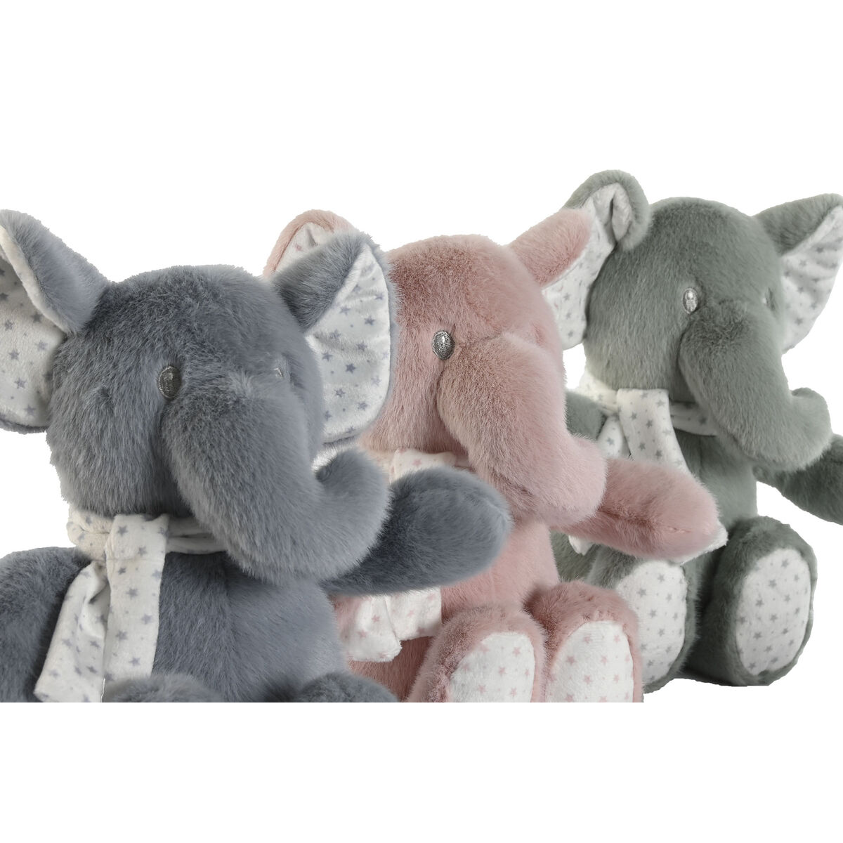 홈 ESPRIT 베이비 선물 세트 블루 그린 핑크 폴리 에스터 (3 피스)-2