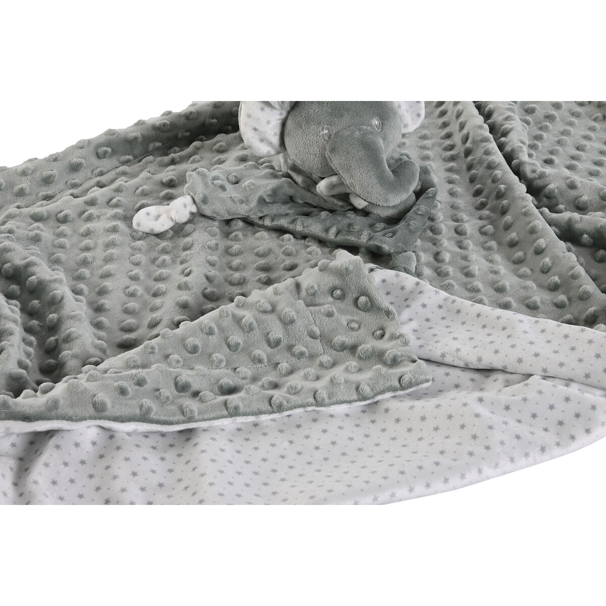 홈 ESPRIT 베이비 선물 세트 블루 그린 핑크 폴리 에스터 (3 피스)-4