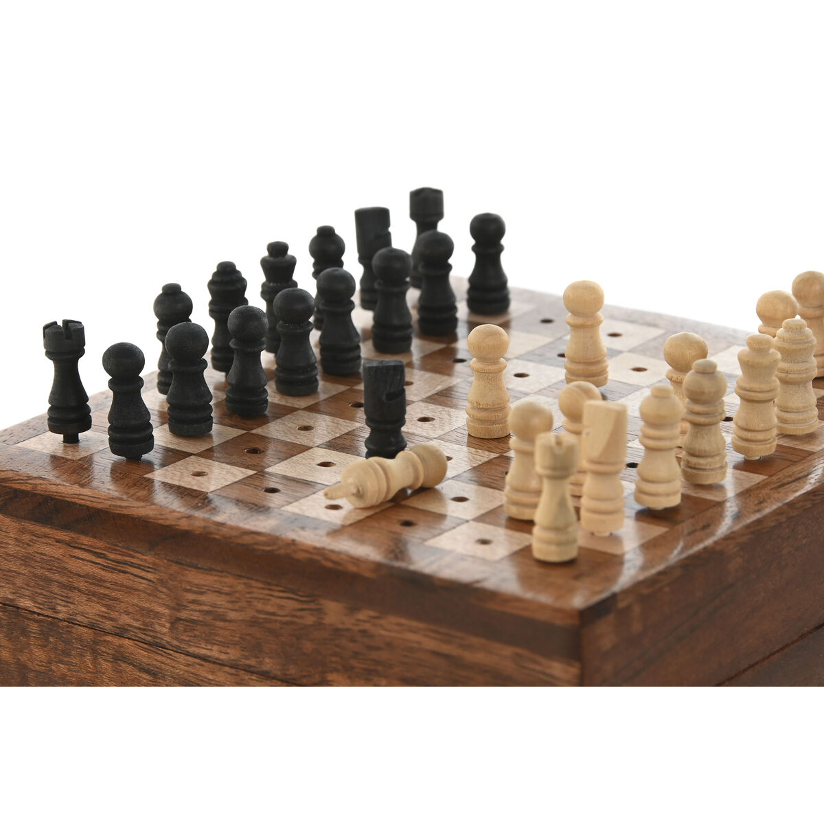 Игр Home ESPRIT Деревянный 13 x 12 x 8 cm-3