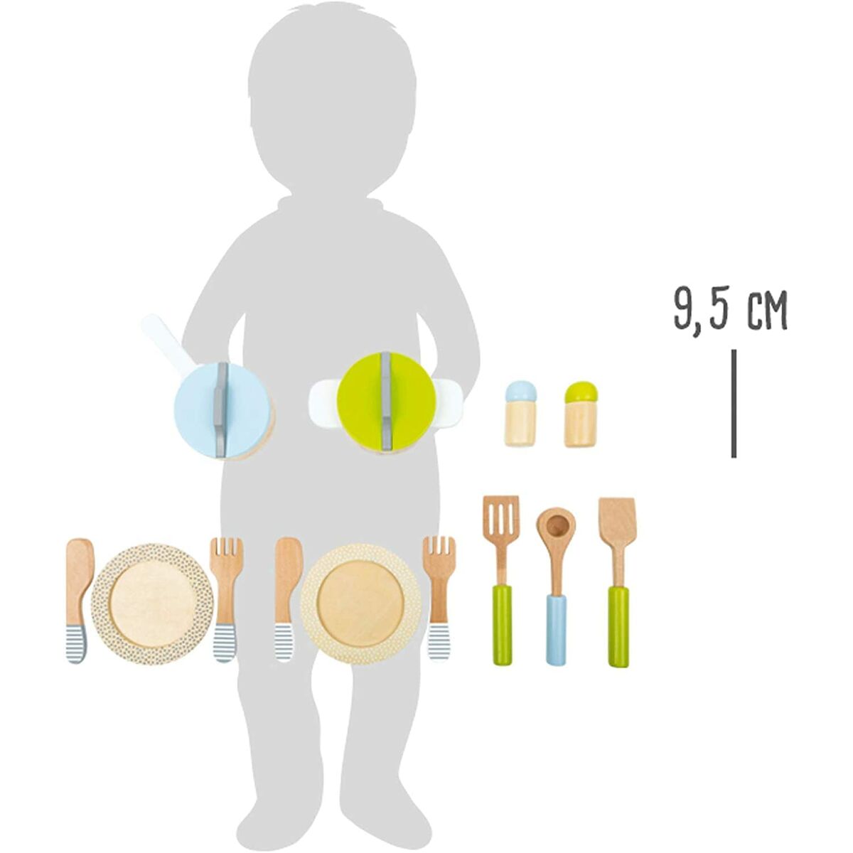 Spielzeug Küche Kleine Fußgeschirr (Überarbeitet B)-3