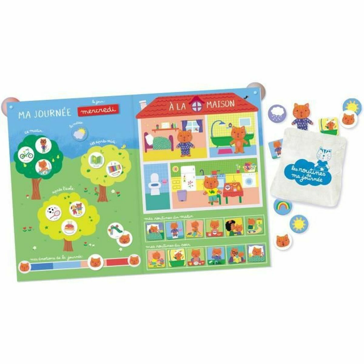 Joc de masă Nathan 31556 (FR) Magnetic (Revizuit A)-2