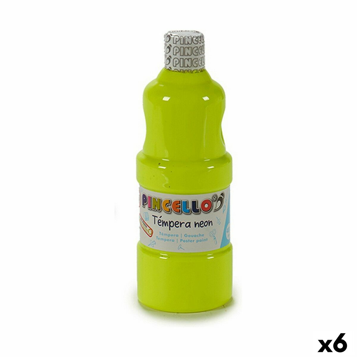 ペイントネオンイエロー400ml (6個)