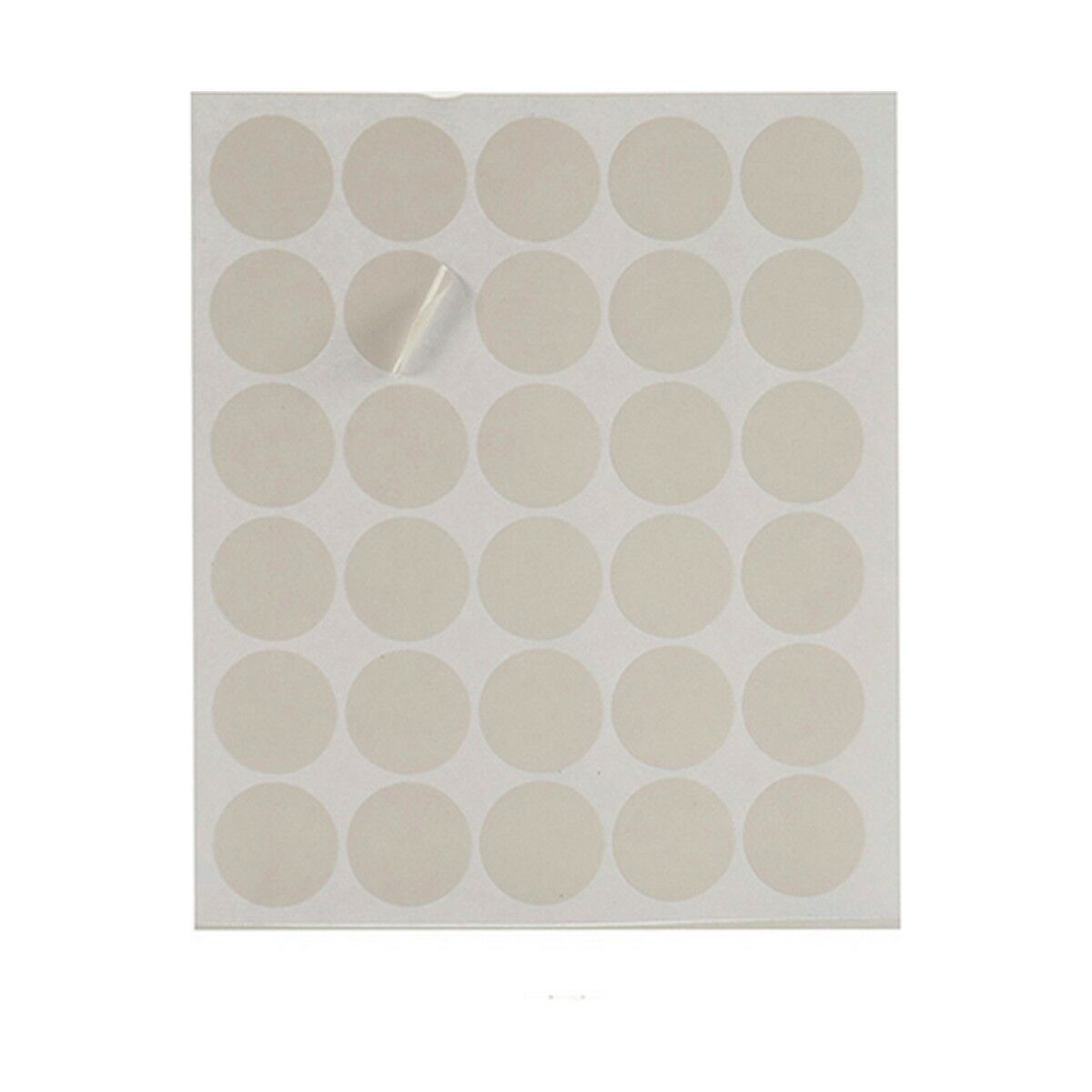 Клейкие этикетки Белый Ø 25 mm (12 штук)-3