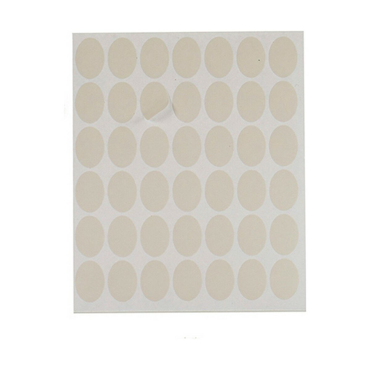 Клейкие этикетки Белый 17 x 24 mm Овальный (12 штук)-3