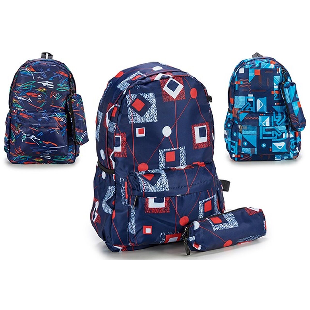 Mochila de coleta escola Abstração 13 x 45 x 31 cm (12 mil)-2