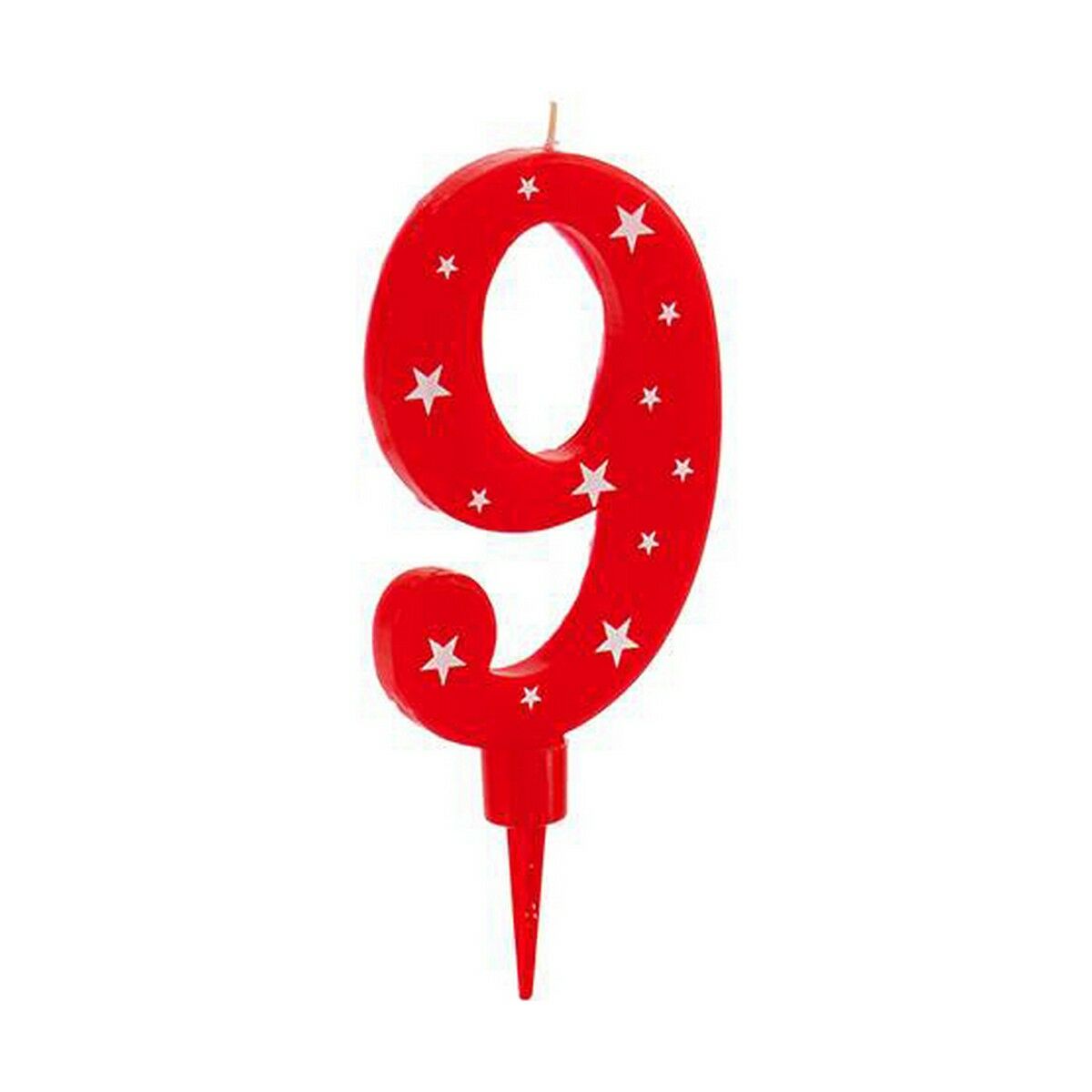 Вуаль День рождения Номера 9 (12 штук)-2