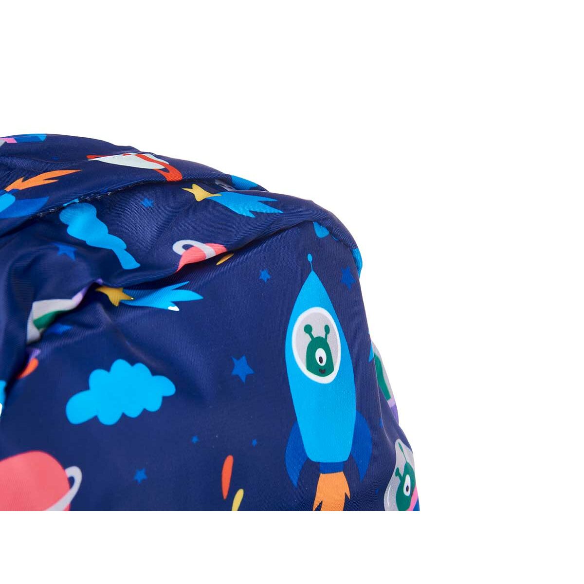 Schulrucksack Raumschiff bunt 28 x 12 x 22 cm (12 Stück)-4