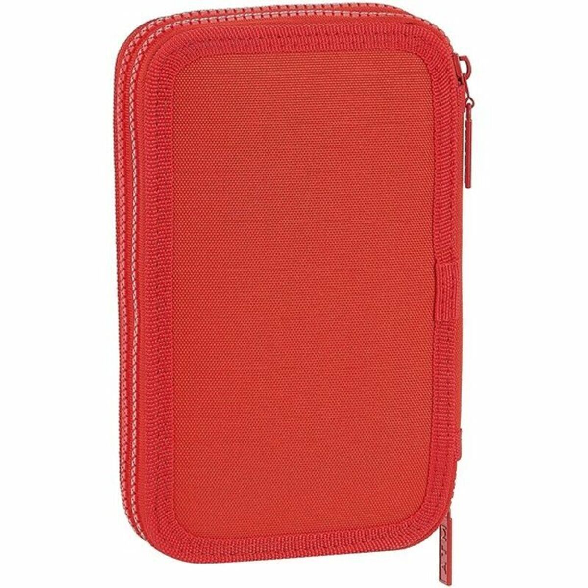 Double pencil case Atlético Madrid M854 White Red 12. 5 x 19. 5 x 4 cm (28 Items)-4